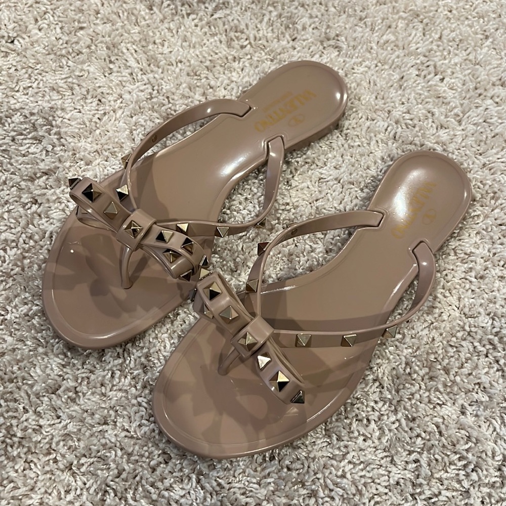 Valentino Jelly Thong Sandal